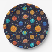 Happy Planets Papieren Bordje (Voorkant)