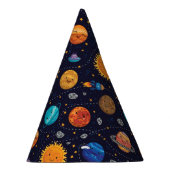 Happy Planets Papieren Pet Feesthoedjes (Rechts)