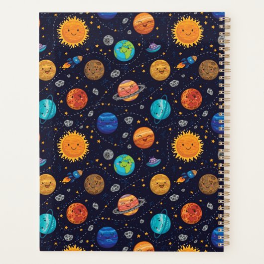 Happy Planets Planner (Achterkant)