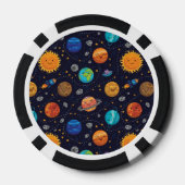 Happy Planets Poker Chips (Achterkant)