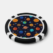 Happy Planets Poker Chips (Enkel)