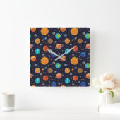 Happy Planets Wandklok (Huis)