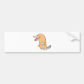 Happy Platypus Bumpersticker (Voorkant)
