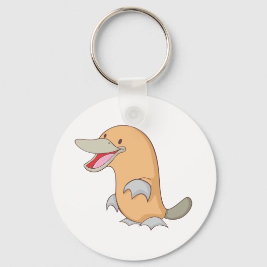 Happy Platypus Sleutelhanger (Voorkant)