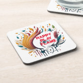 Happy Play Flame Bier Onderzetter (Linkerzijde)