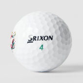 Happy Play Flame Design Golfballen (Logo)