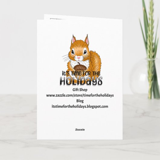 Happy Plush Animals Day | October 28th Kaart (Achterkant)