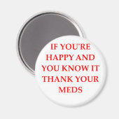 HAPPY.png Magneet (Voorkant / Achterkant)