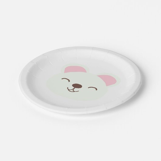 Happy Polar Beer  Papieren Bordje (Gekanteld)