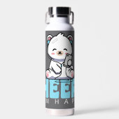 Happy Polar Beer Waterfles (Voorkant)
