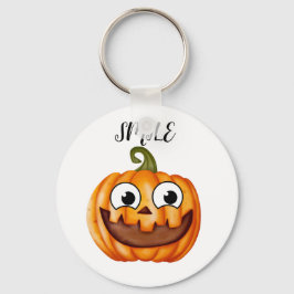 Happy polka-pompoen Thanksgiving Sleutelhanger