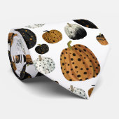 Happy polka-pompoen Thanksgiving Stropdas (Opgerold)