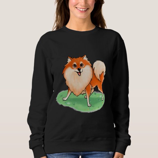 Happy Pomeranian 65 Trui (Voorkant)