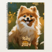  Happy Pomeranian Planner (Voorkant)