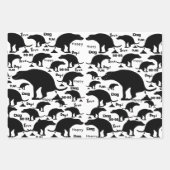 Happy Pooping Dog Inpakpapier Vel (Voorkant)