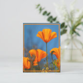 Happy Poppy Briefkaart (Staand voorkant)