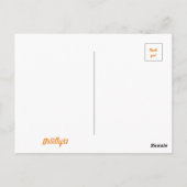 Happy Poppy Briefkaart (Achterkant)