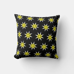 Happy Positive Magic Sun Pattern Pillow Cushion Kussen