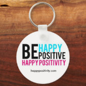 Happy Positivity-Sleutelhanger Sleutelhanger (Voorkant)