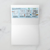 happy possum-wenskaart kaart (Binnen)