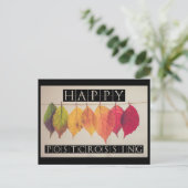Happy Postcrossend Briefkaart (Staand voorkant)