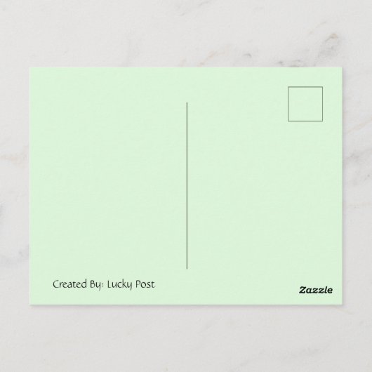 Happy Postcrossend Briefkaart (Achterkant)