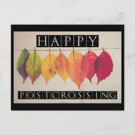 Happy Postcrossend Briefkaart
