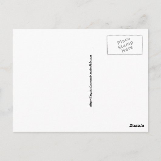 Happy Postcrossend Kat Briefkaart (Achterkant)