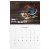 Happy Postcrossing - Grote Kalender (Feb 2027)