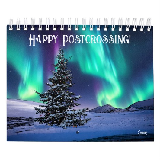 Happy Postcrossing - Kleine Kalender (Hoes)