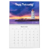 Happy Postcrossing - Middelgrote kalender (Mar 2026)