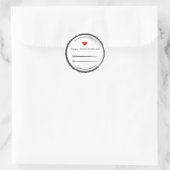 Happy Postcrossing postcard stickers (Tas)