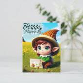 Happy Postcrossover, Briefkaart voor postkruising (Staand voorkant)