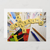 Happy Postcrossword briefkaart (Voorkant / Achterkant)