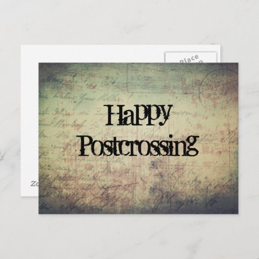 Happy Postkruising Briefkaart (Voorkant / Achterkant)