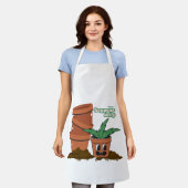 Happy Pot & Soil Garden Humor Dirt Happens Pun Schort (Gedragen)