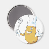 Happy Potato Chef Magneet (Voorkant / Achterkant)