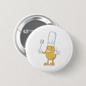 Happy Potato Chef Ronde Button 5,7 Cm (Voorkant /achterkant)