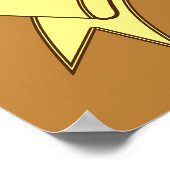 Happy Potato - Gepersonaliseerd Poster (Hoek)