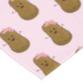Happy Potato Girl Tablecloth Tafelkleed (Gekanteld)