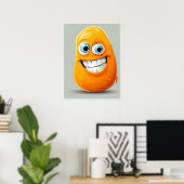 Happy Potato Head Poster (Thuiskantoor)