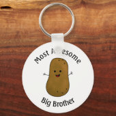 Happy Potato meest Geweldige Big Brother Sleutelhanger (Voorkant)