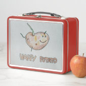 Happy Potato Metal Lunchbox (In situ)