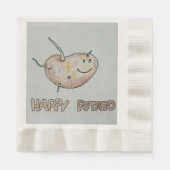 Happy Potato Paper servet (Voorkant)