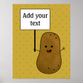 Happy Potato Poster (Voorkant)