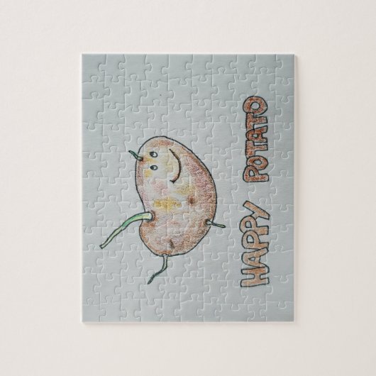 Happy Potato Puzzle Legpuzzel (Verticaal)