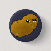 Happy Potato Ronde Button 3,2 Cm (Voorkant)