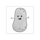 Happy Potato Rubberstempel (Afrduk)