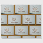Happy Potato Wrapping Paper Cadeaupapier (Vlak)