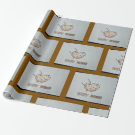 Happy Potato Wrapping Paper Cadeaupapier